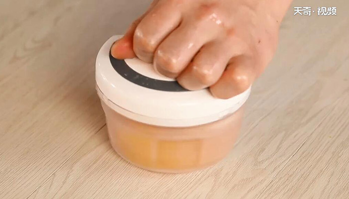 西葫芦鸡胸饼做法步骤：8