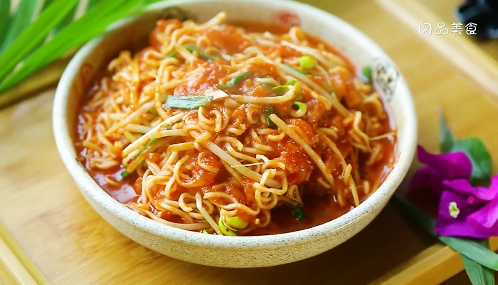 炒方便面酸甜口