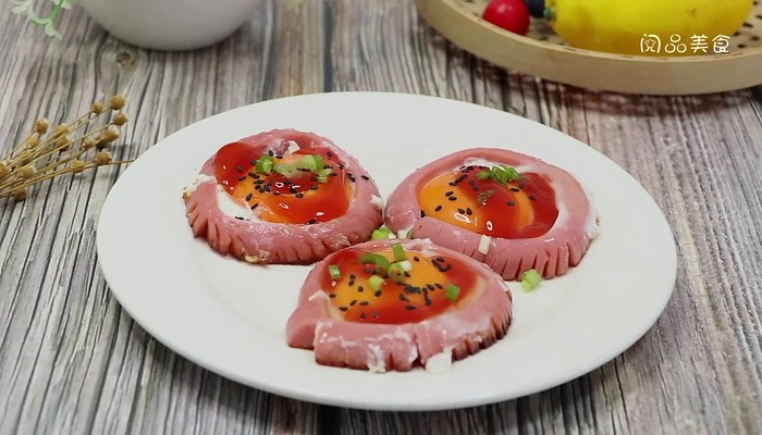 香肠鸡蛋花做法步骤：6