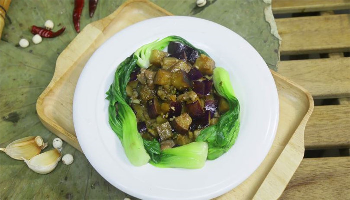 茄子肉丁卤