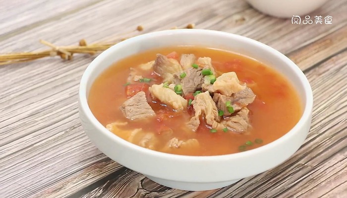 西红柿牛腩汤