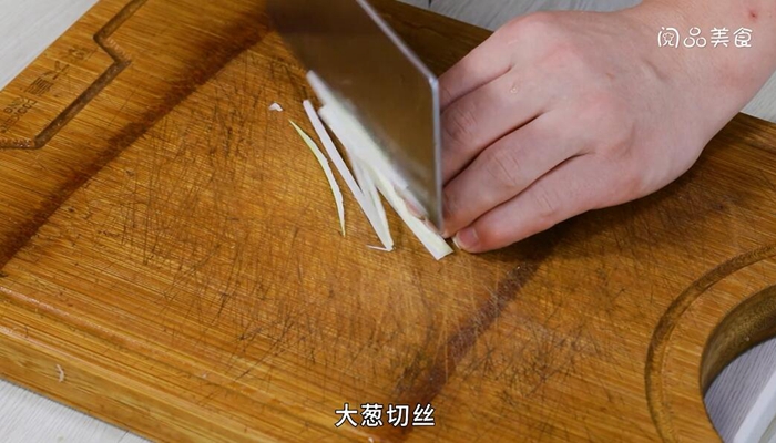 肉丝炒芥蓝做法步骤：6