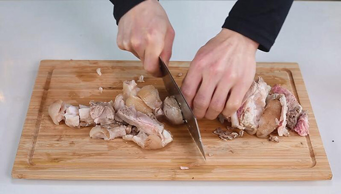 蛋黄碎牛肉粥做法步骤：11