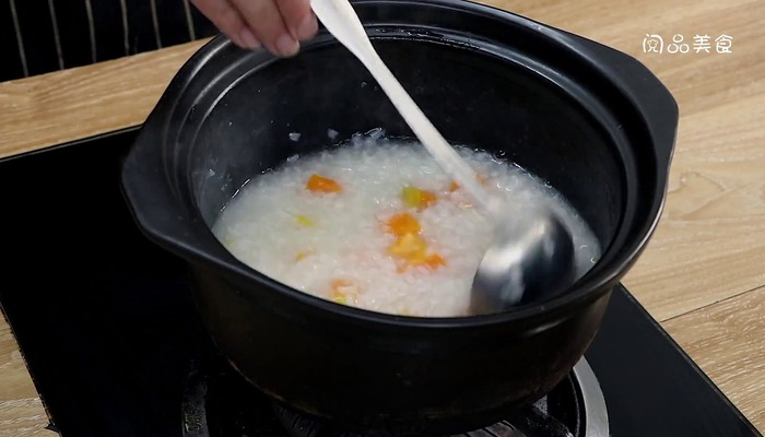 胡萝卜稀饭做法步骤：5