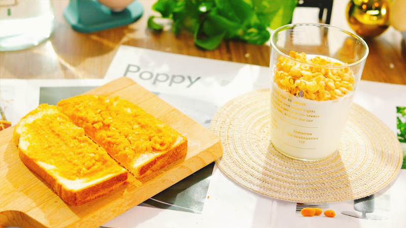 咸蛋黄酱焗吐司