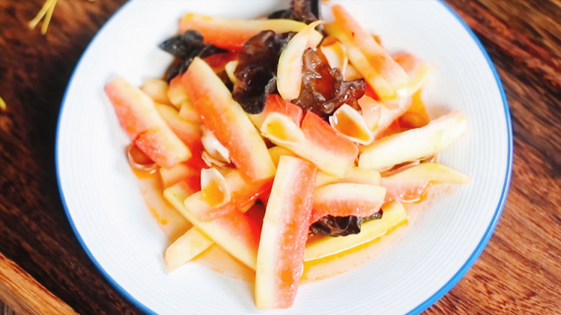 炒西瓜皮做法步骤：5