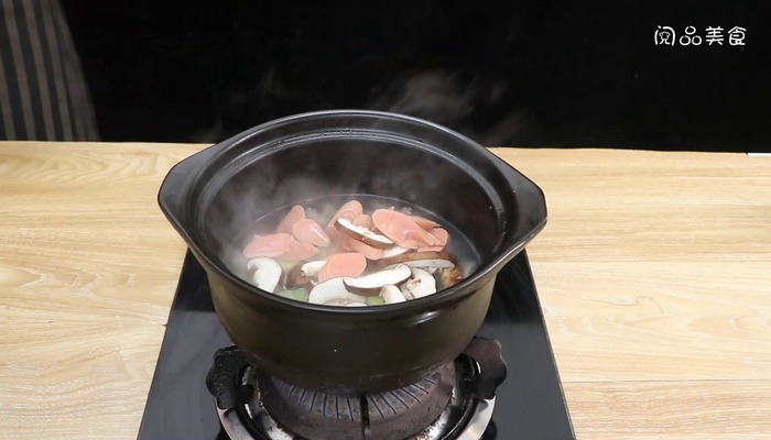 三鲜鹅肉汤做法步骤：11