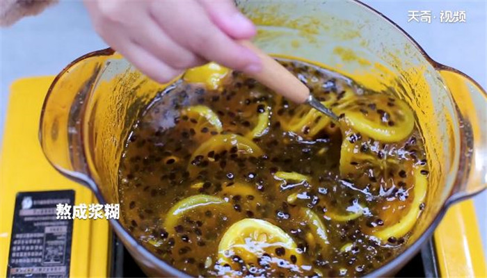 百香果蜂蜜茶做法步骤：6