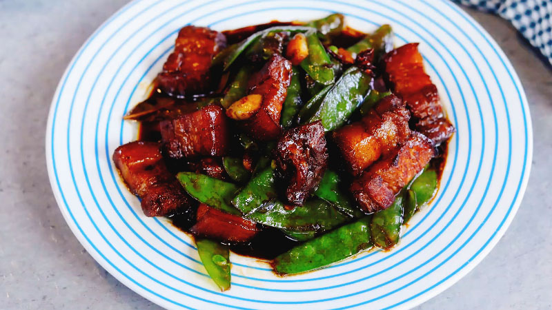 猪肉炖扁豆做法步骤：6