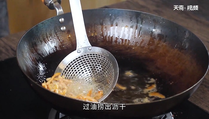 橙香鱿鱼做法步骤：7