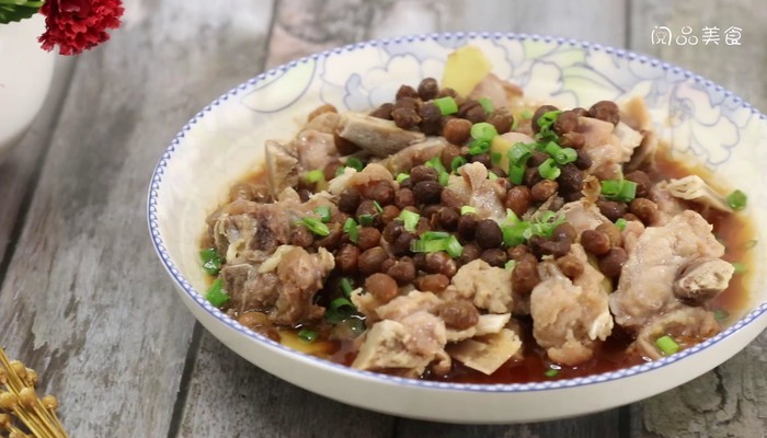 豉汁蒸排骨做法步骤：8