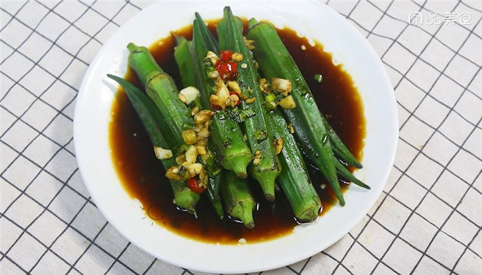 凉拌酸辣秋葵
