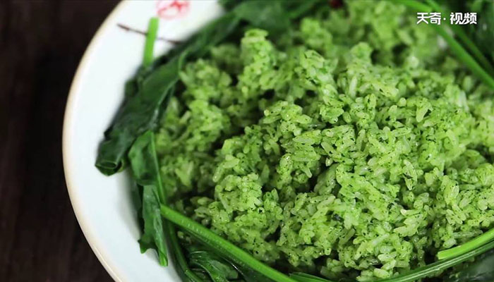 翡翠炒饭做法步骤：5