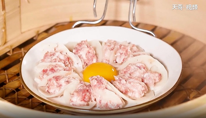 藕蒸肉圆做法步骤：7