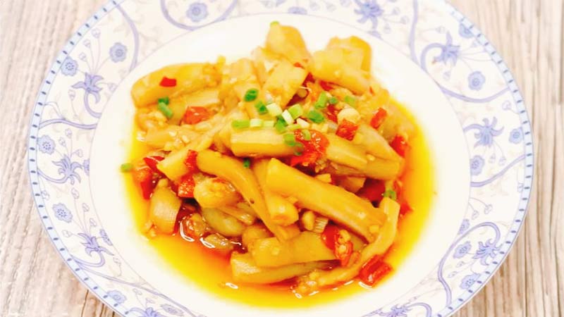 油浇茄子做法步骤：11