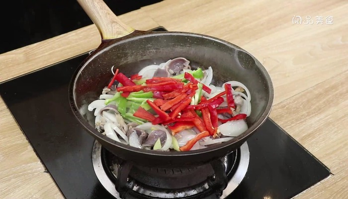 爆炒鸡胗做法步骤：10