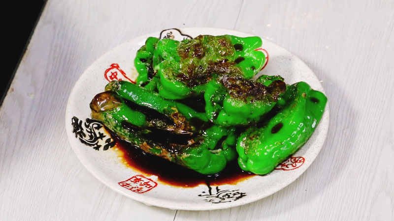 虎皮辣椒做法步骤：11