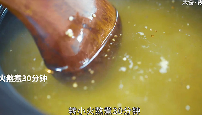 藜麦小米粥做法步骤：5