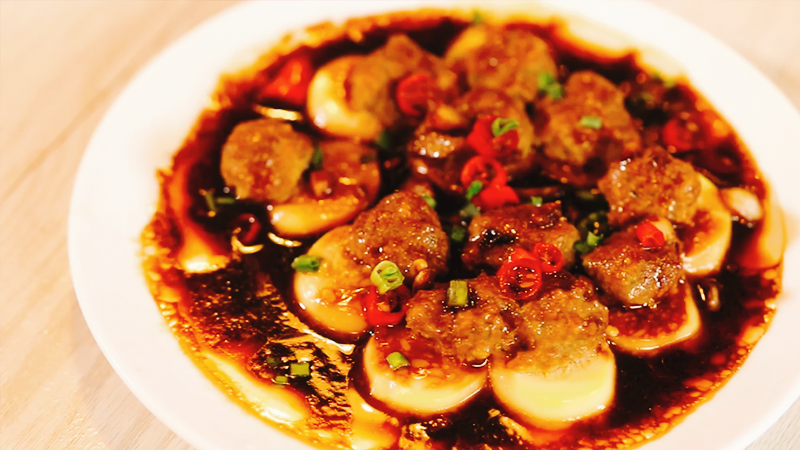 日本豆腐蒸藕圆