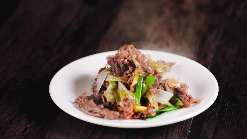 葱爆肥牛