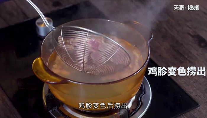 酸笋炒鸡胗做法步骤：5