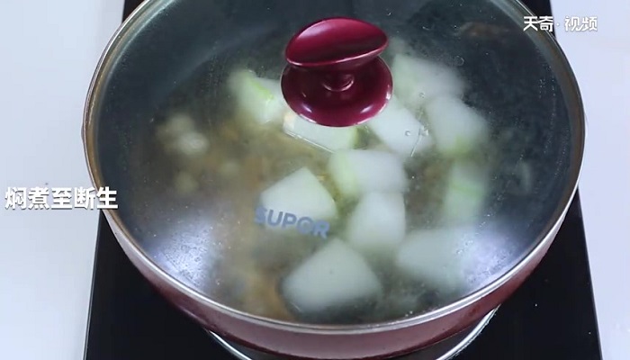 冬瓜炖淡菜做法步骤：9
