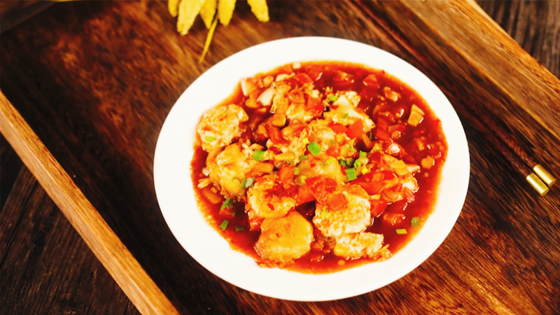 鱼香日本豆腐做法步骤：10