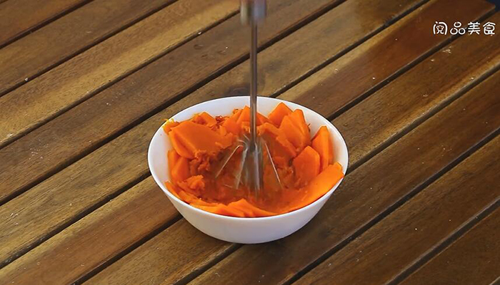 南瓜饼做法步骤：4