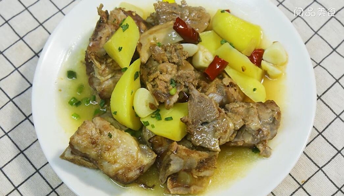 土豆烧排骨