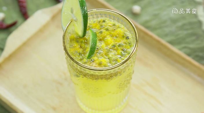 百香果雪碧饮料