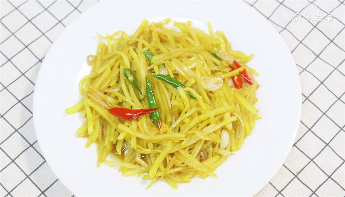 醋溜清炒土豆丝