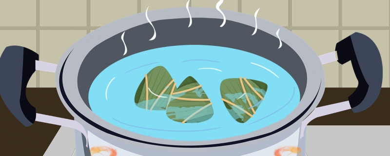 为什么冷水煮粽子会变黄