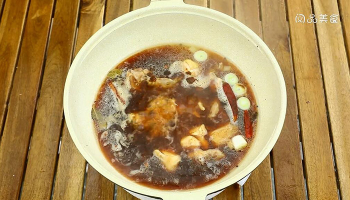 香菇粉皮炖鸡做法步骤：9