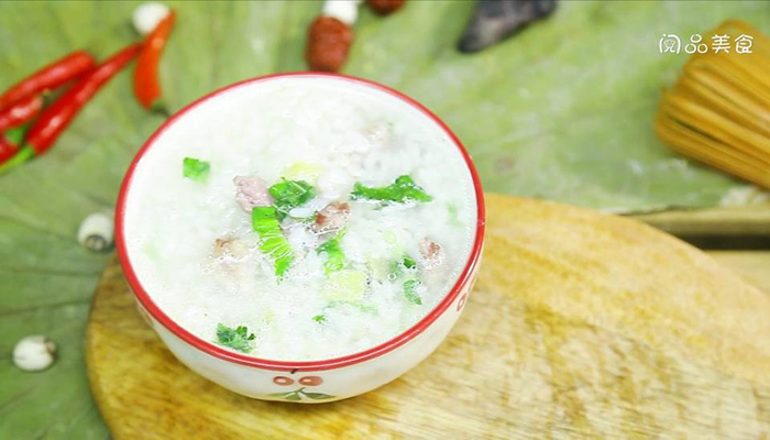 香菇猪肉粥