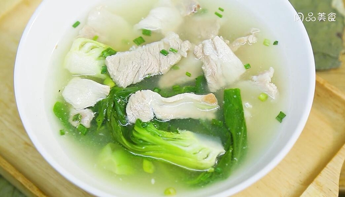 青菜猪肉汤