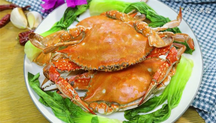梭子蟹清蒸