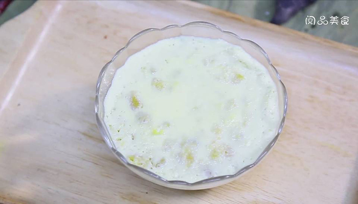 鸡蛋红薯牛奶羹