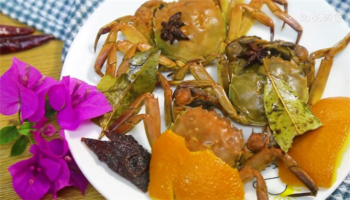 醉蟹和调料