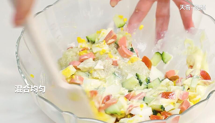 日式土豆沙拉做法步骤：11