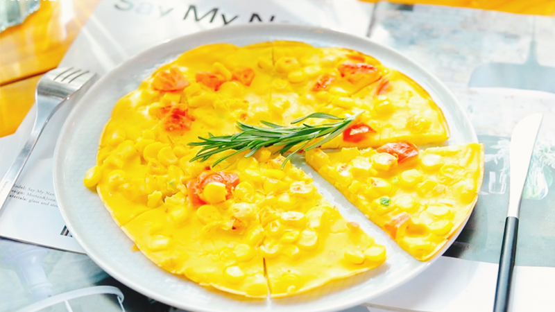 番茄早餐蛋饼