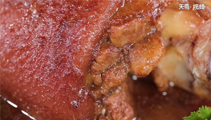 沙茶肘子做法步骤：5