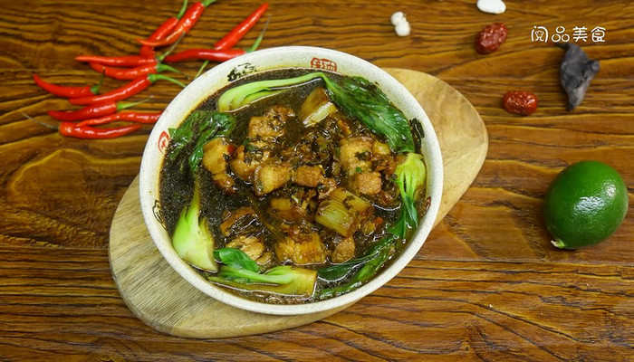 雪菜烧肉做法步骤：10