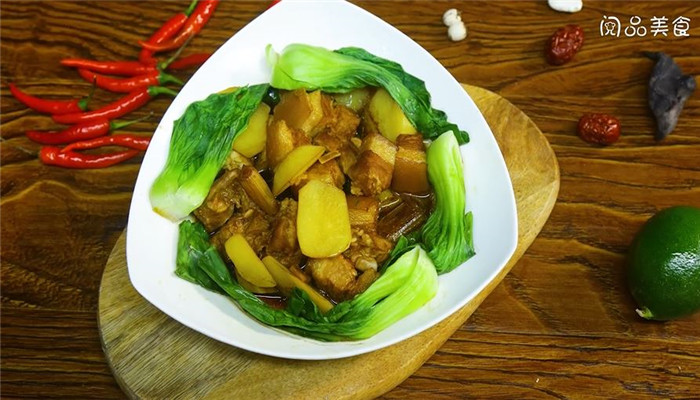 土豆烧肉做法步骤：17