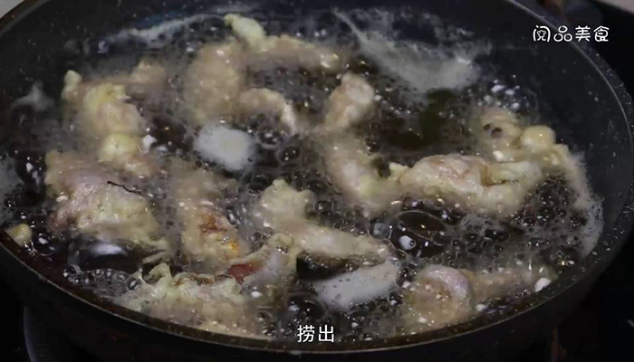 炸淀粉肉做法步骤：7