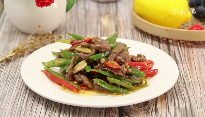 尖椒爆炒牛肉