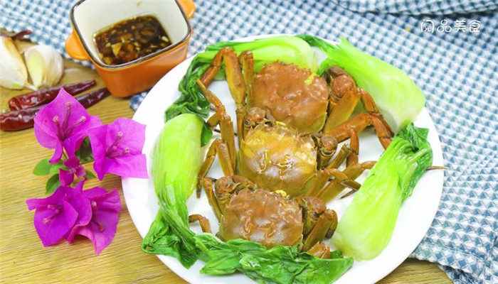 清蒸大闸蟹做法步骤：6