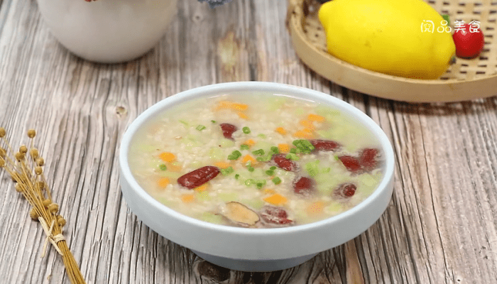 糙米红枣粥