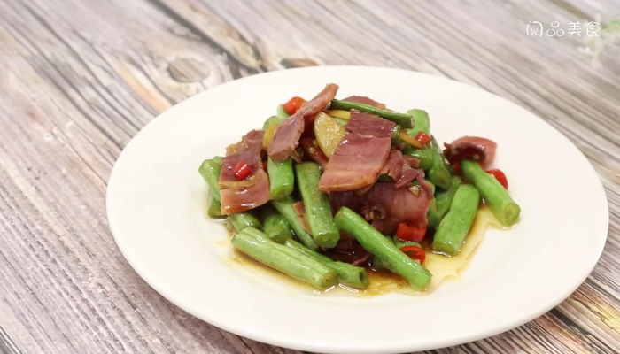 金华火腿炒四季豆