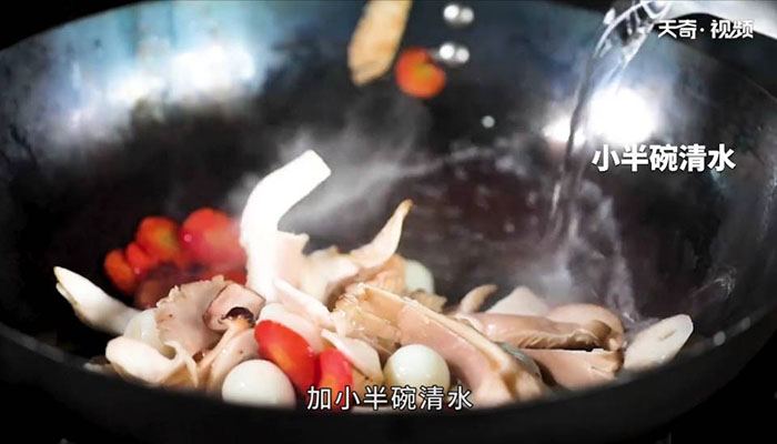 三鲜焖鹌鹑蛋做法步骤：9