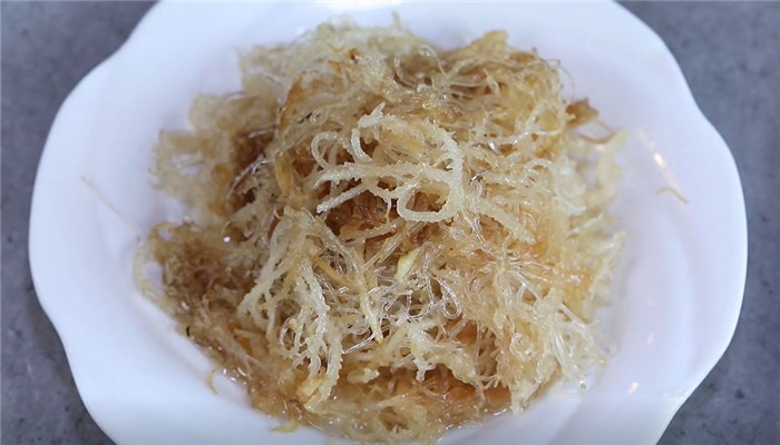 龙须菜炒粉丝